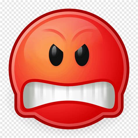 Ikon Komputer Kemarahan Emoji Marah Wajah Smiley Png Pngegg