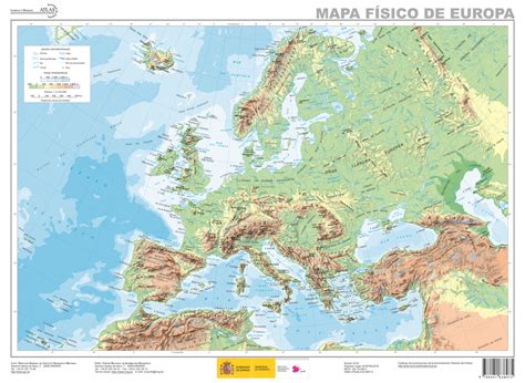 Mapa Físico De Europa Portal World Map Diagram Languages