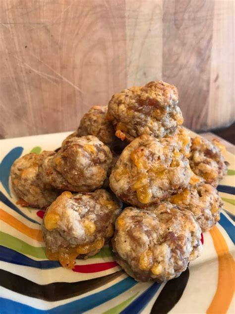 How To Make Cream Cheese Sausage Balls Without Bisquick