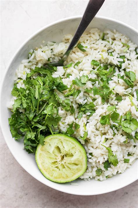 Cilantro Lime Rice Recipe The Wooden Skillet