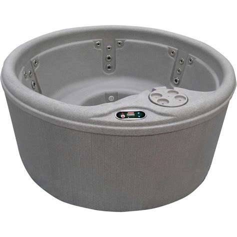 Coleman Spas Co R520r 4 Person Round 110v Hot Tub With 20 Jets Dark