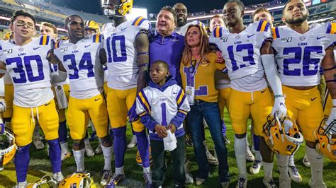 Report Lsu Coach Ed Orgeron Files For Divorce From Wife Kelly After 23 Years Of Marriage