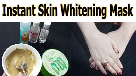 Diy Instant Skin Whitening Mask Get Instant Glowing Skin In Just 15