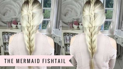 The Mermaid Fishtail By Sweethearts Hair Youtube