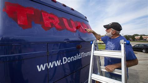 Trump Campaign Bus Becomes Anti Trump Artwork