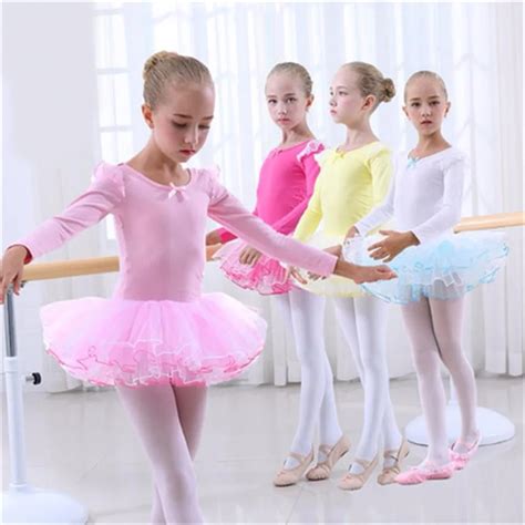 Children Dance Clothes Girls Autumn And Winter Performances Outfit
