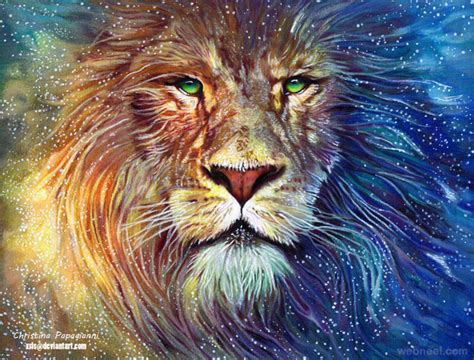 Lion Hyper Realistic Color Pencil Drawing By Christina Papagianni 24