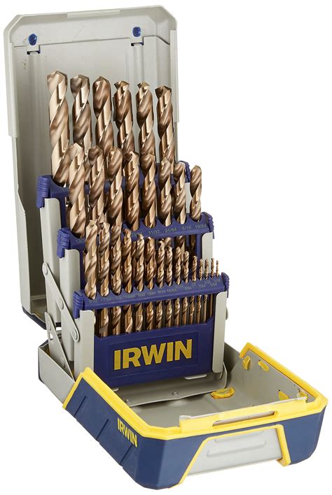 Irwin Tools 3018002 Cobalt M 35 Metal Index Drill Bit Set 29 Piece
