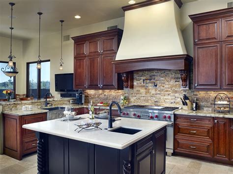 Cleaning and servicing restaurants in the dallas. Custom Tuscan Hood Vent and Island | Designlines AZ