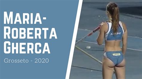 Maria Roberta Gherca Women S Pole Vault Grosseto 2020 Youtube