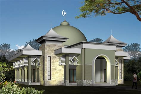 5 Warna Cat Masjid Minimalis Modern Paling Menginspirasi