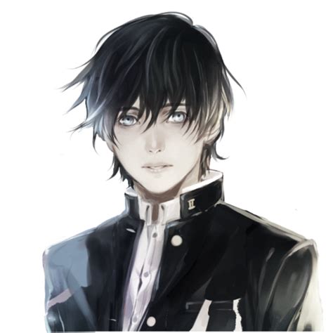 Anime Male Profile Picture Black Hair Icerem
