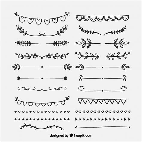 Text Ornaments Vector At Getdrawings Free Download