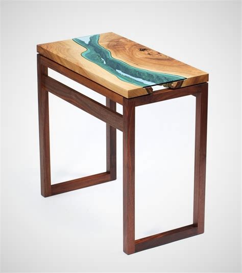The River Collection Unique Wood And Glass Tables By Greg Klassen Homeli