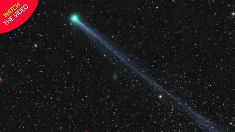 How To See The Super Bright Swan Comet In Night Sky Over