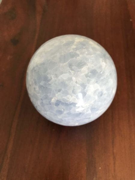 Blue Calcite Sphere Tropica Exotica Llc