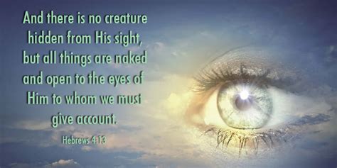 The Eyes Of God Sees All For The Love Of God