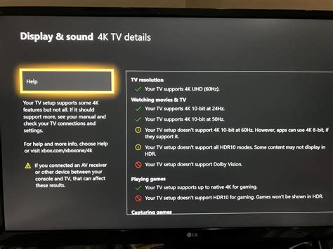 4k Monitor Xbox One X Not Able To Display 4k Resolution This Error