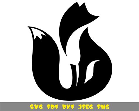 Layered Fox Svg For Silhouette Layered Svg Cut File