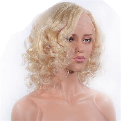 Lace Front Wig Color Platinum Blonde