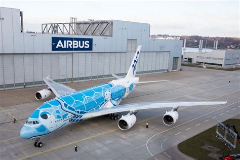 Its Finally Here Ana Shows Off Its Epic Flying Honu A380 Livery The