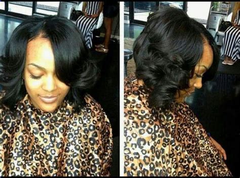 Quick Weave Or Natural Hair Weave Bob Hairstyles Quick Hairstyles