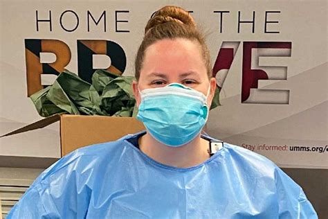 Graduate Student Assists With Temporary Hospital In Maryland Texas