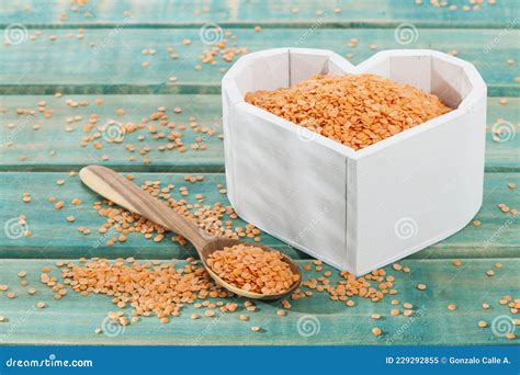 Pink Lentils A Delicious And Very Healthy Variety Stock Image Image