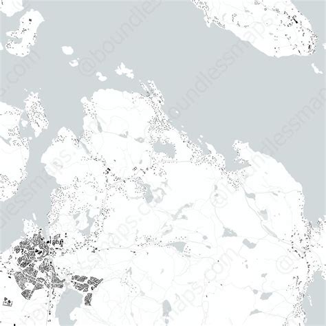 Stavanger Figure Ground Vector Map Boundless Maps In 2023 Figure