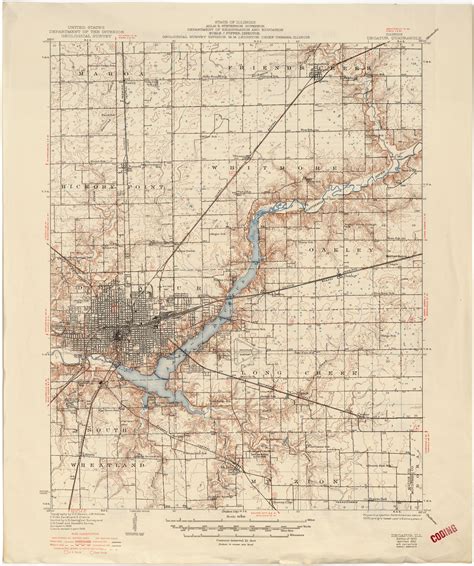 Illinois Historical Topographic Maps Perry Castañeda Map