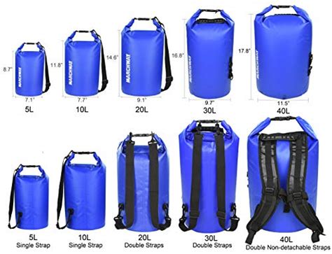 Floating Waterproof Dry Bag Backpack 5l10l20l30l40l Roll Top Sack Keeps Gear Dry Pack For