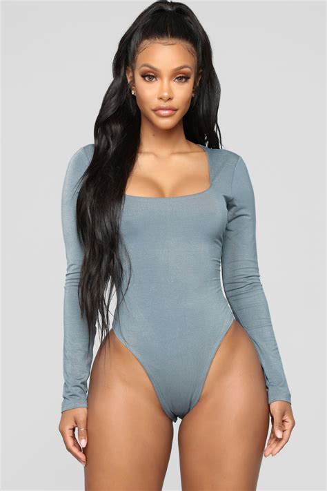 Cherish Me Bodysuit Blue Fashion Nova Bodysuits Fashion Nova