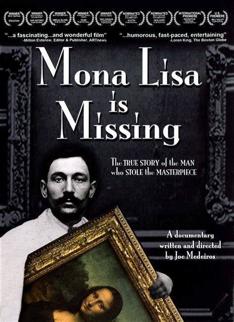 Best Buy The Missing Piece Mona Lisa Her Thief The True Story Dvd 2013