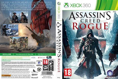Viewing Full Size Assassins Creed Rogue Box Cover