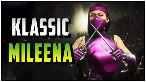 Mk11 Mileena Klassic Skin Gameplay Mortal Kombat 11 Mileena Ranked