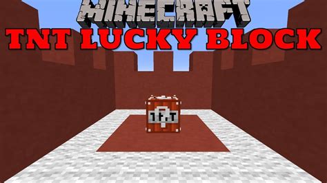 Minecraft Tnt Lucky Block Mod Bemutató Youtube