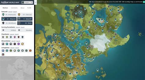 You can choose to display or hide icons such as. Completed Guide On How To Use Genshin Impact Interactive Map