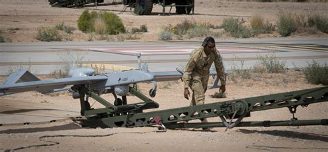 Us Army Field Tests Latest Rq7b Shadow Drone