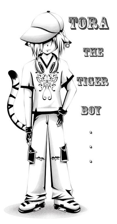 Tora The Tiger Boy By Misterkidder On Deviantart