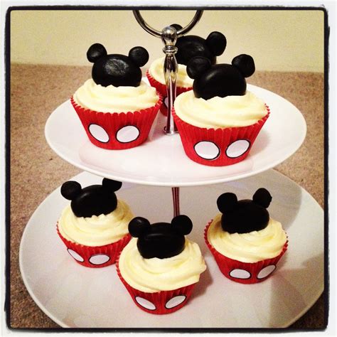 Mickey Mouse Cupcakes Sweet Treats Mickey Mouse Cupcakes Desserts