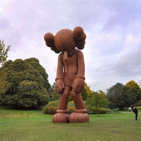 Julie On Instagram Kaws Giant Sculpture Small Lie In Regents Park