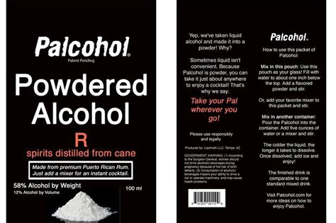 Powdered Alcohol Preemptively Banned In 31 States Eater