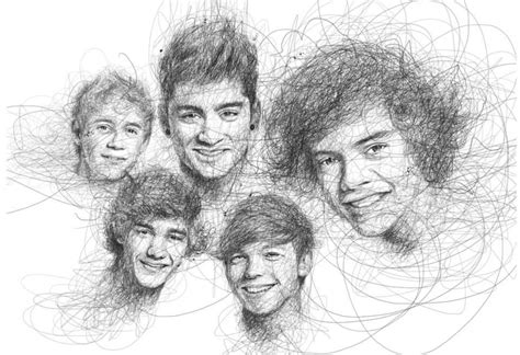 Doodle One Direction Drawings Easy Warehouse Of Ideas