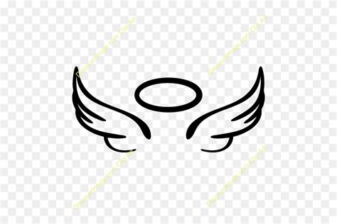 Angel Wings With Halo Clipart Information Clipart Flyclipart