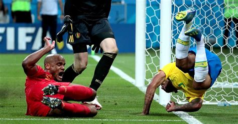 Fans Think They Know Reason Why Brazil Weren T Awarded A Penalty When Vincent Kompany Fouled