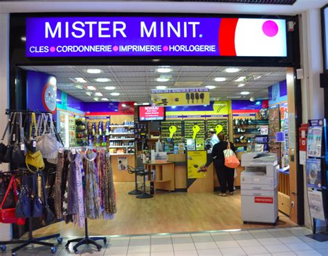 Doch mit einem schnellen aus für die deutschen aktivitäten hatte kaum. Mister Minit - Centre Commercial 4 Pavillons