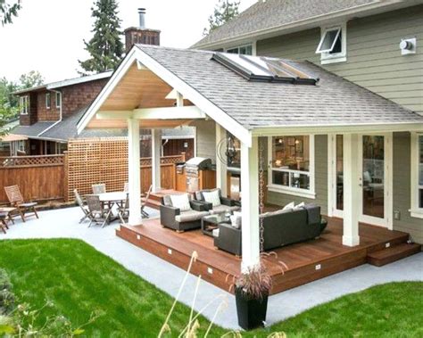 Adding a front porch addition can be a great diy project and can range from the simple to the sophisticated. Ranch Patio Backyard Porch Style Outdoor Furniture Easy ...