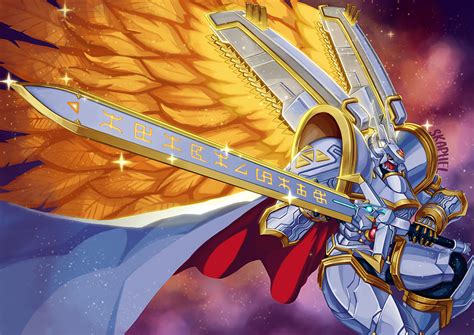 Alphamon Omegamon Digimon Original Armor Cape Digimoji Full Armor Sword Weapon Wings