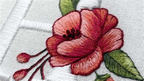 Floral Alphabet Embroidery Designs Part 3 Stitching Tutorial For