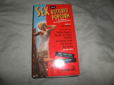 Sex And Buttered Popcorn Vhs Videotape Kit Parker Video Exploitation
